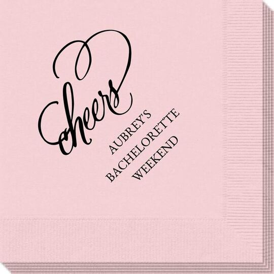 Refined Cheers Napkins